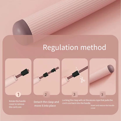 1PC 2.8M Speed Jump Rope Professional Adult Children Gym PVC Jumping Rope Adjustable Fitness Equipment Muscle Boxing Training